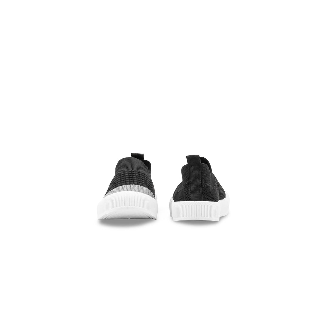 Girls Black Casual Canvas KD8742