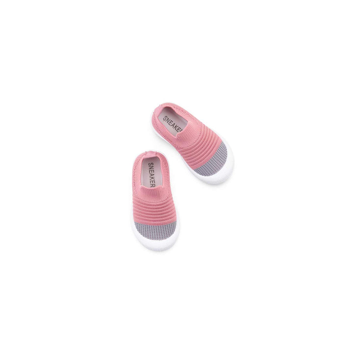 Girls Pink Casual Canvas KD8742