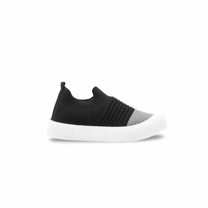 Girls Black Casual Canvas KD8743