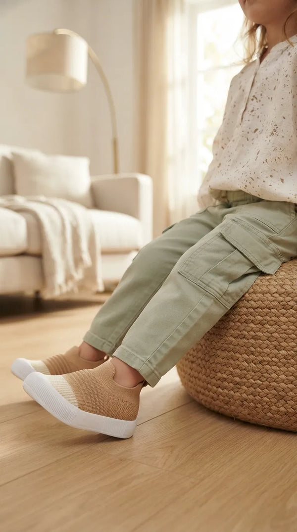 Girls Mustard Casual Canvas KD8743