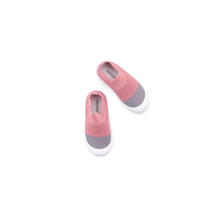 Girls Pink Casual Canvas KD8743
