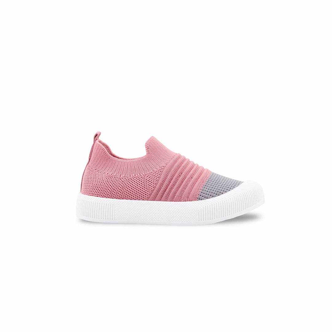 Girls Pink Casual Canvas KD8743