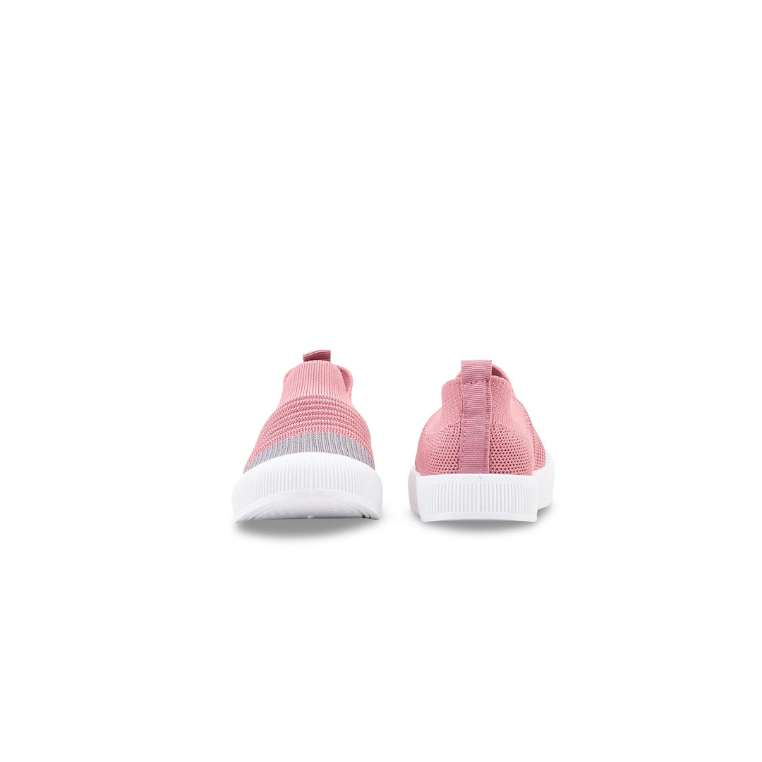 Girls Pink Casual Canvas KD8743