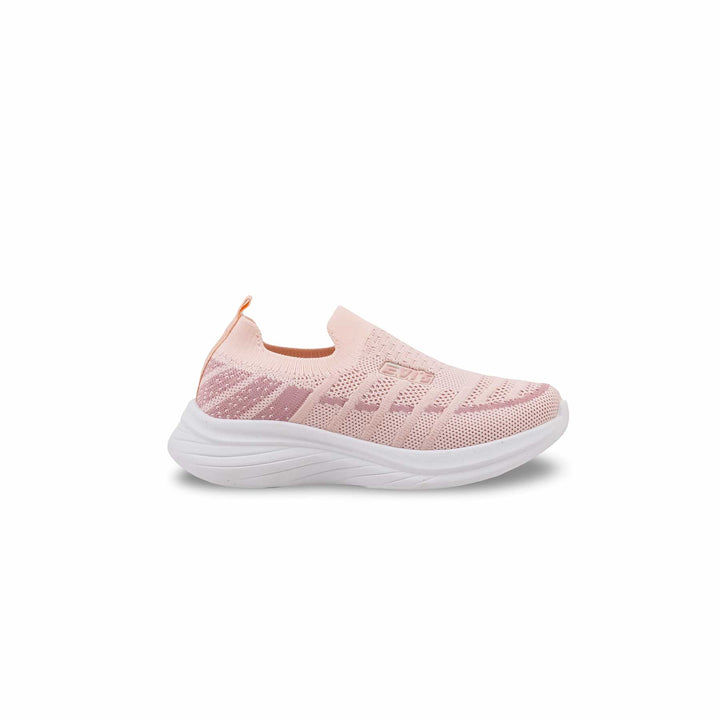 Girls Pink Casual Jogger KD8749