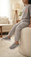 Girls Grey Casual Jogger KD8752