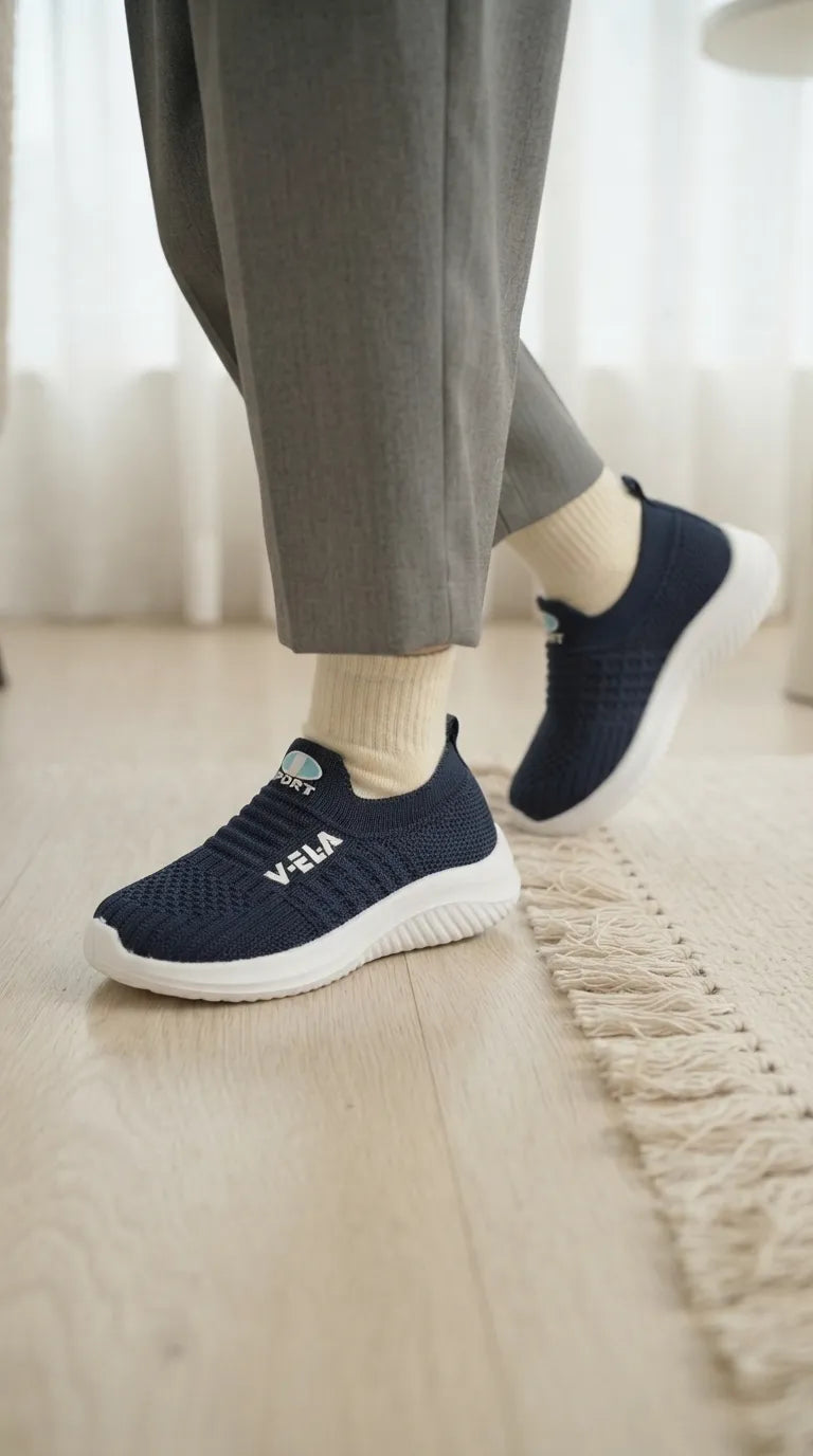 Boys Navy Casual Canvas KD8756
