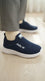 Boys Navy Casual Canvas KD8756
