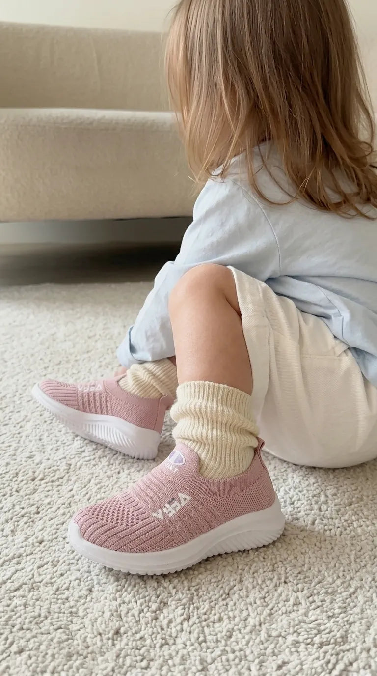 Girls Pink Casual Jogger KD8757