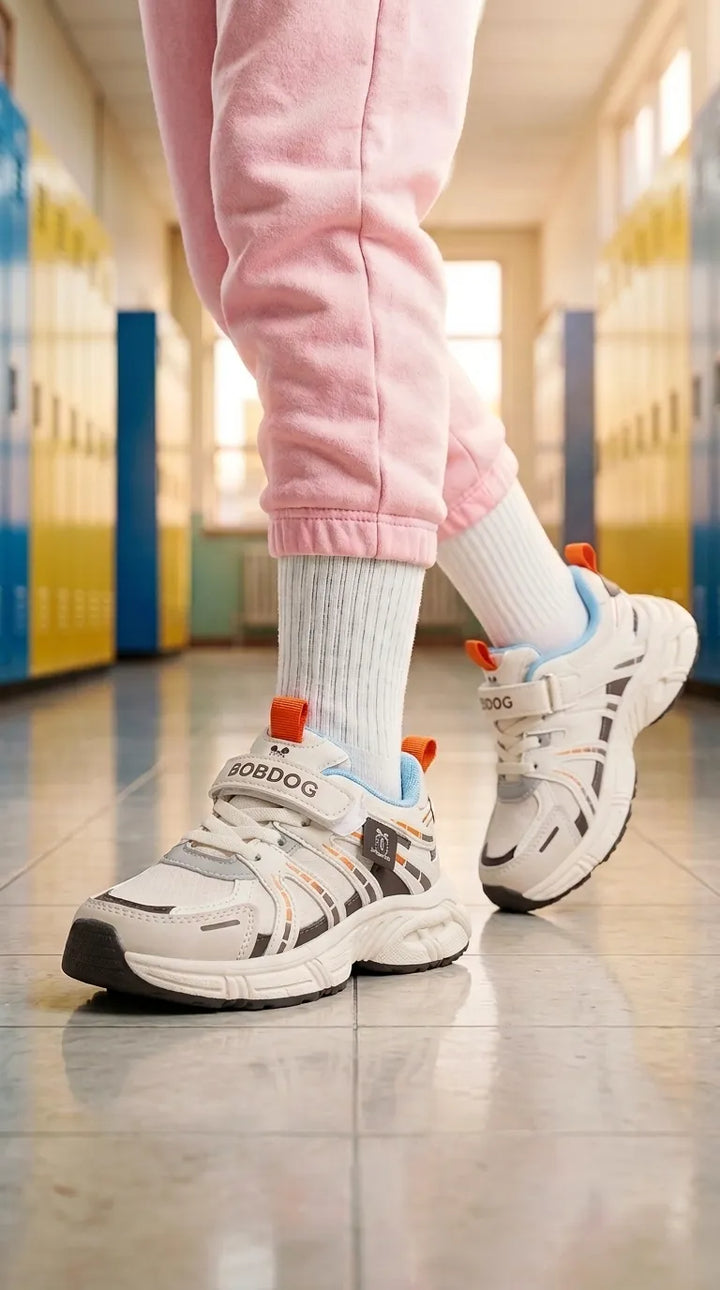 Girls White Casual Jogger KD8759