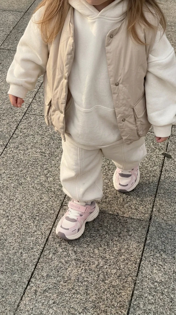 Girls Pink Casual Jogger KD8759
