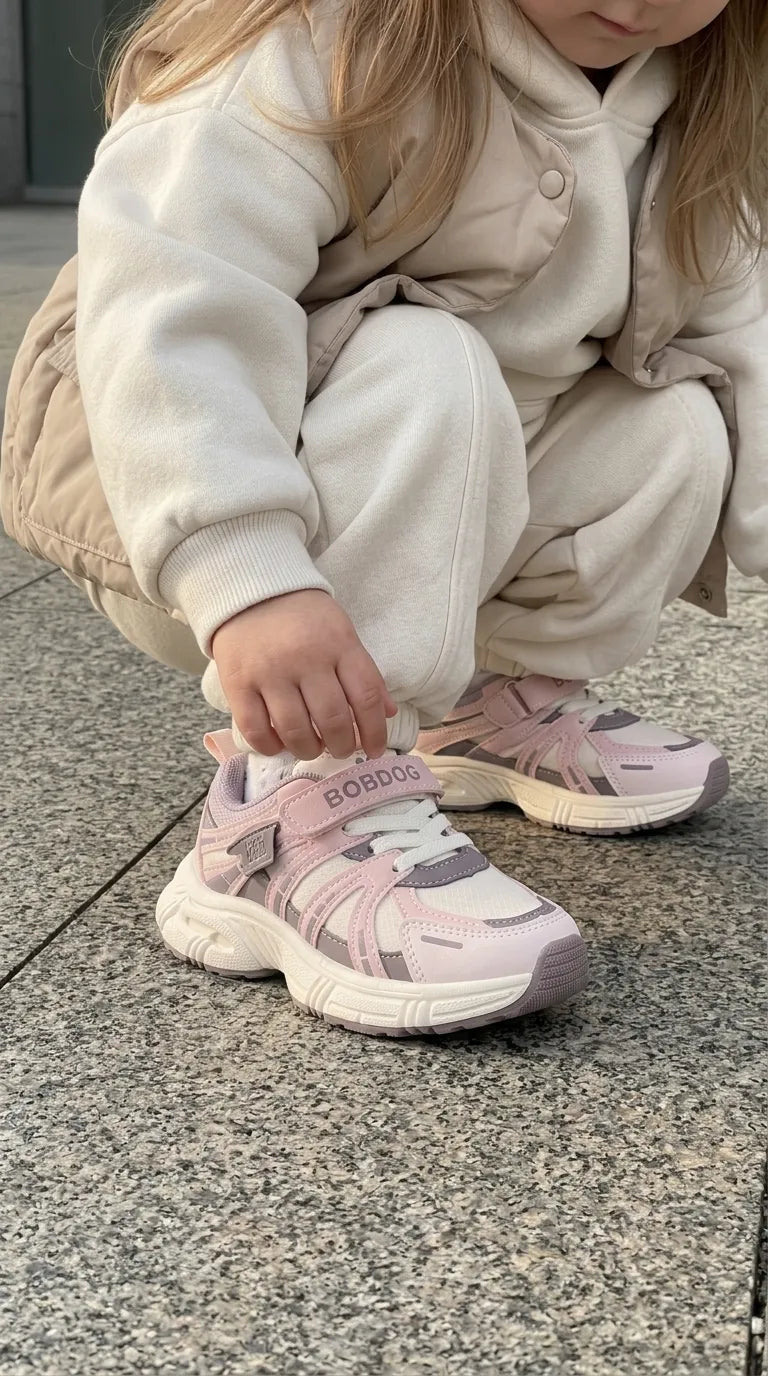 Girls Pink Casual Jogger KD8759