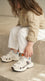 Girls White Casual Jogger KD8760