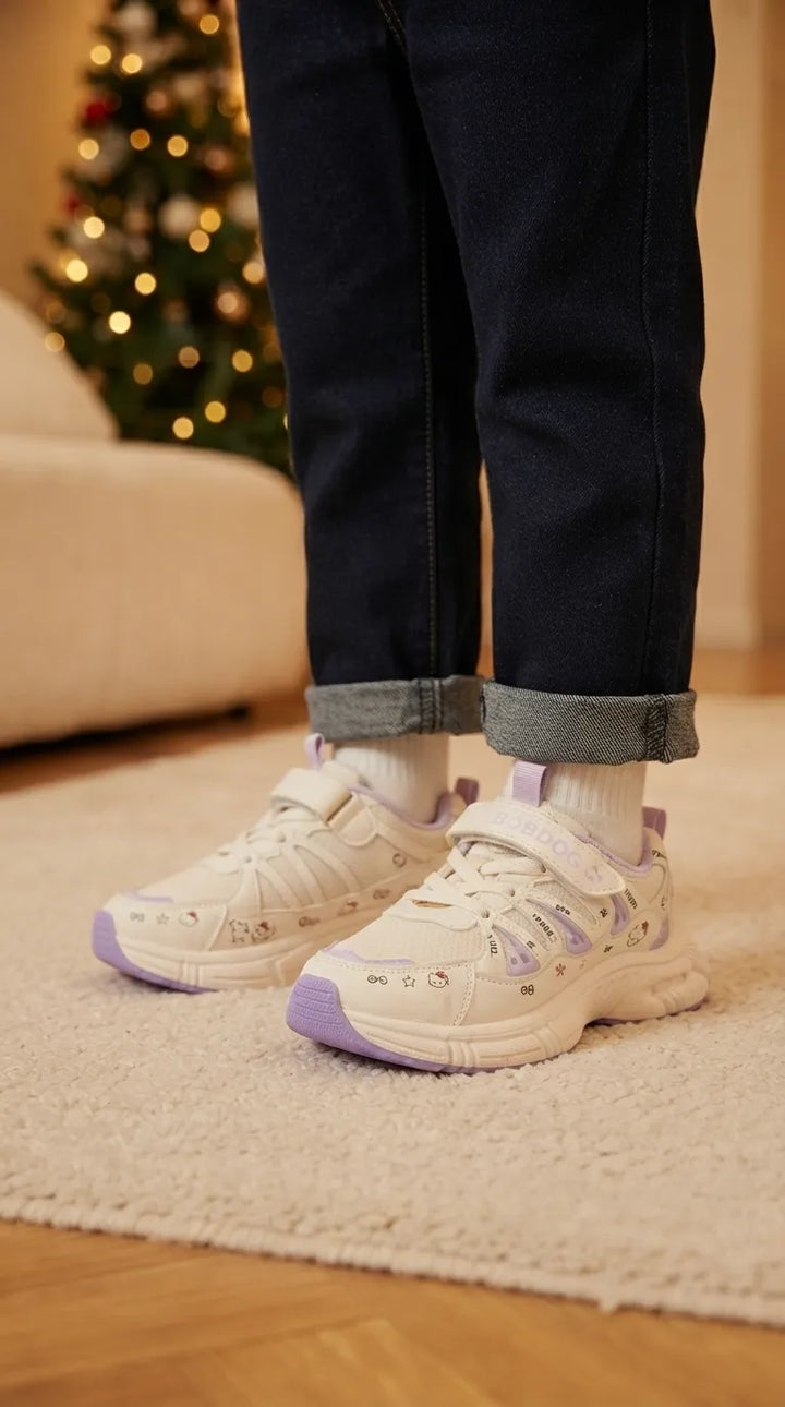 Girls Purple Casual Jogger KD8761