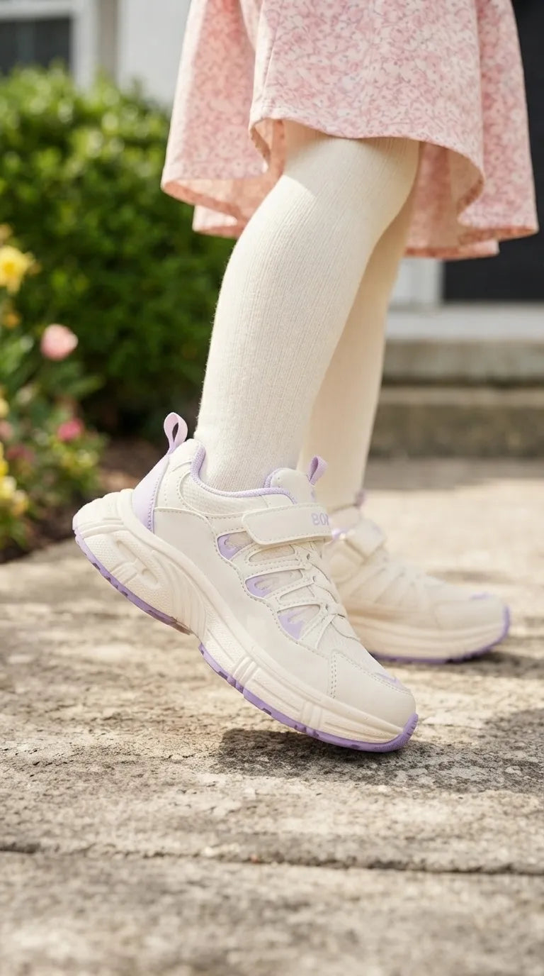 Girls Purple Casual Jogger KD8762