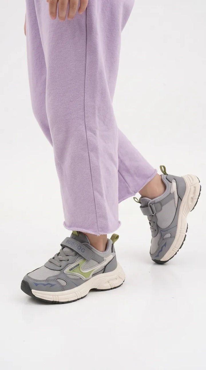 Girls Grey Casual Jogger KD8763