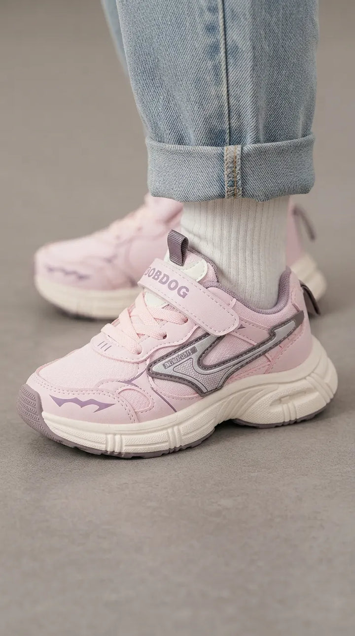 Girls Pink Casual Jogger KD8763