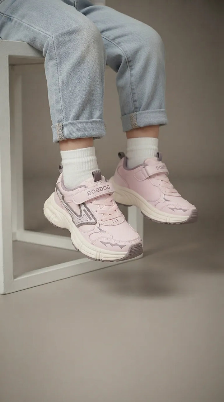 Girls Pink Casual Jogger KD8763