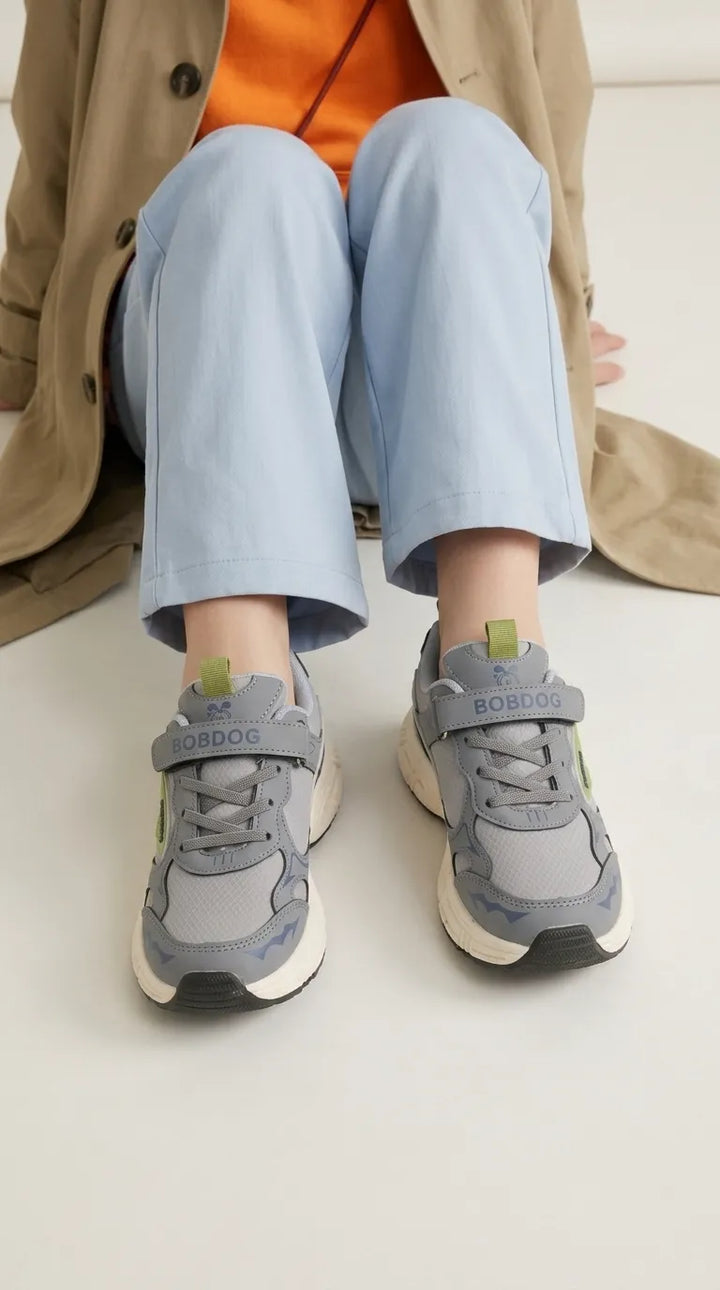 Girls Grey Casual Jogger KD8764