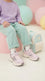 Girls Pink Casual Jogger KD8764