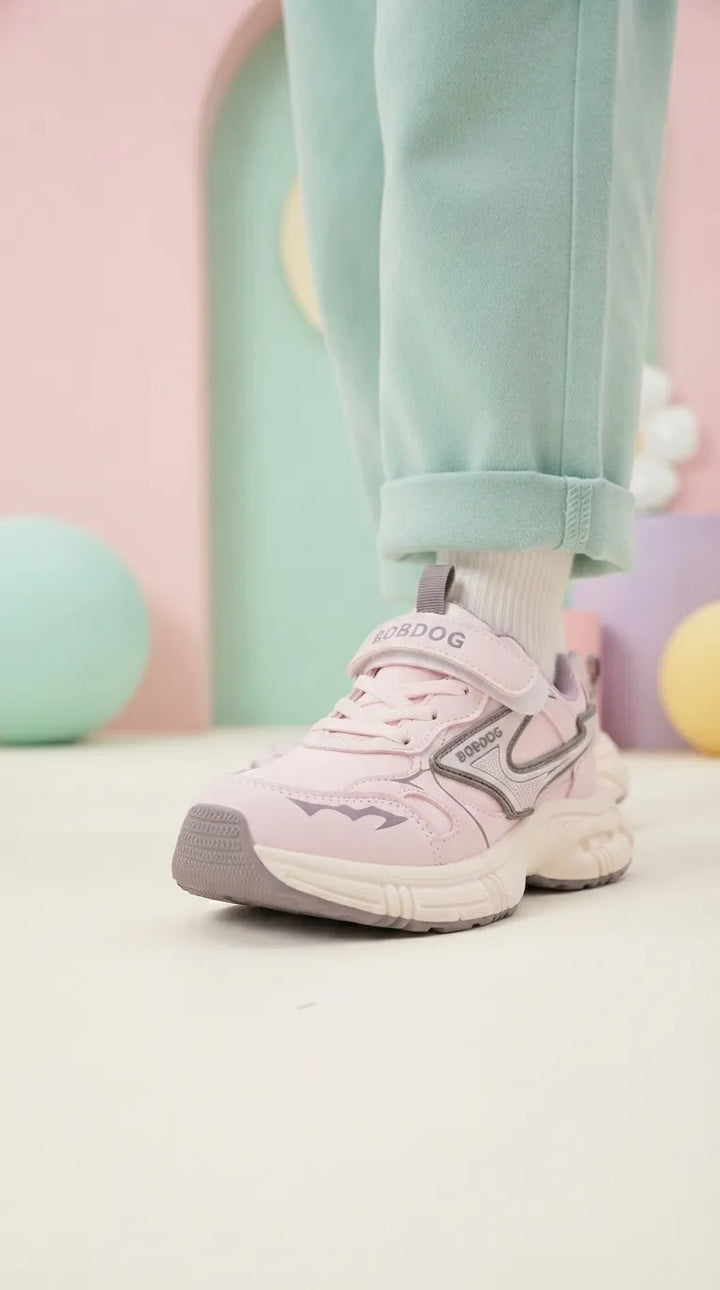 Girls Pink Casual Jogger KD8764