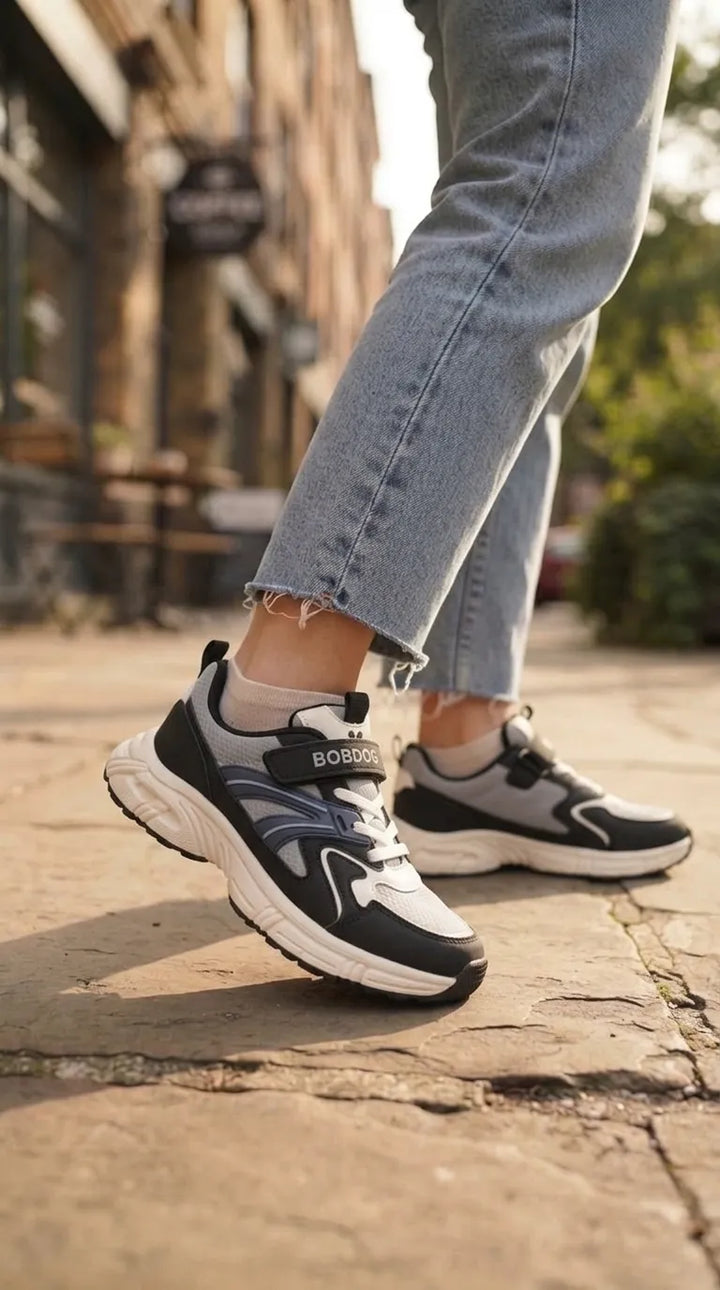 Girls Black Casual Jogger KD8768