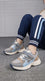Girls Grey Casual Jogger KD8768