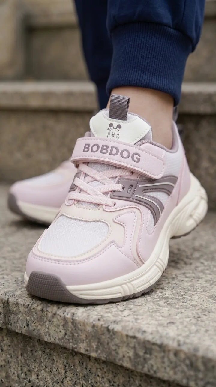 Girls Pink Casual Jogger KD8768