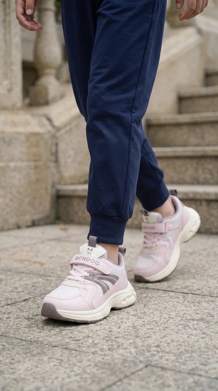 Girls Pink Casual Jogger KD8768