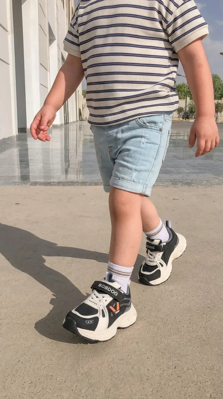 Boys Black Casual Jogger KD8769