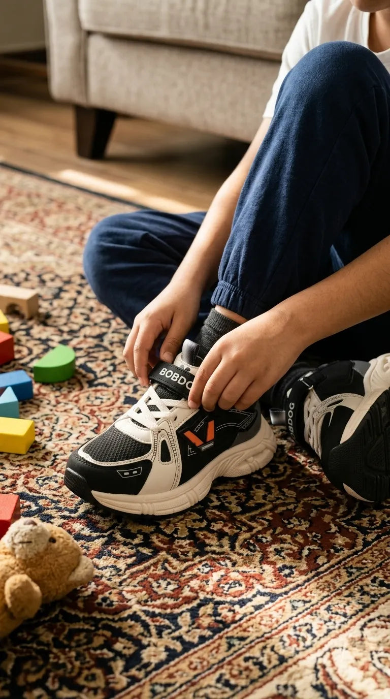 Boys Black Casual Jogger KD8770