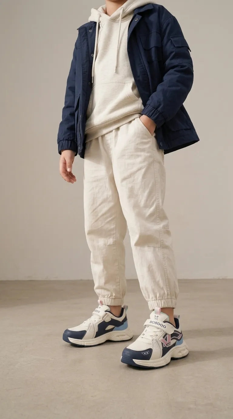 Boys Navy Casual Jogger KD8770