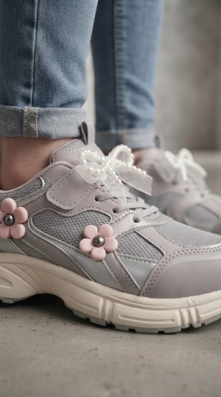 Girls Lilac Casual Jogger KD8772