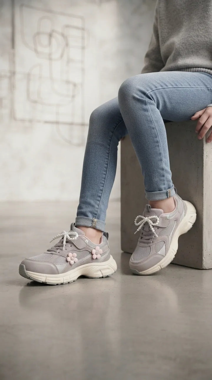 Girls Lilac Casual Jogger KD8772