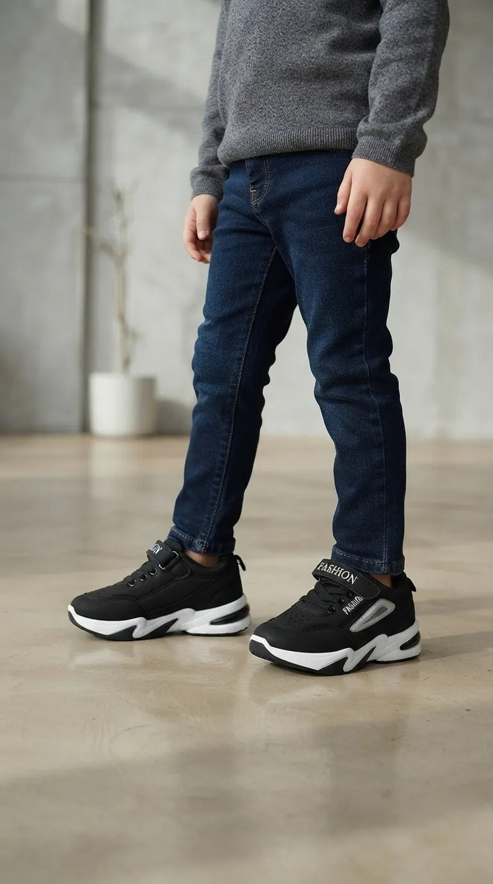 Boys Black Casual Jogger KD8773