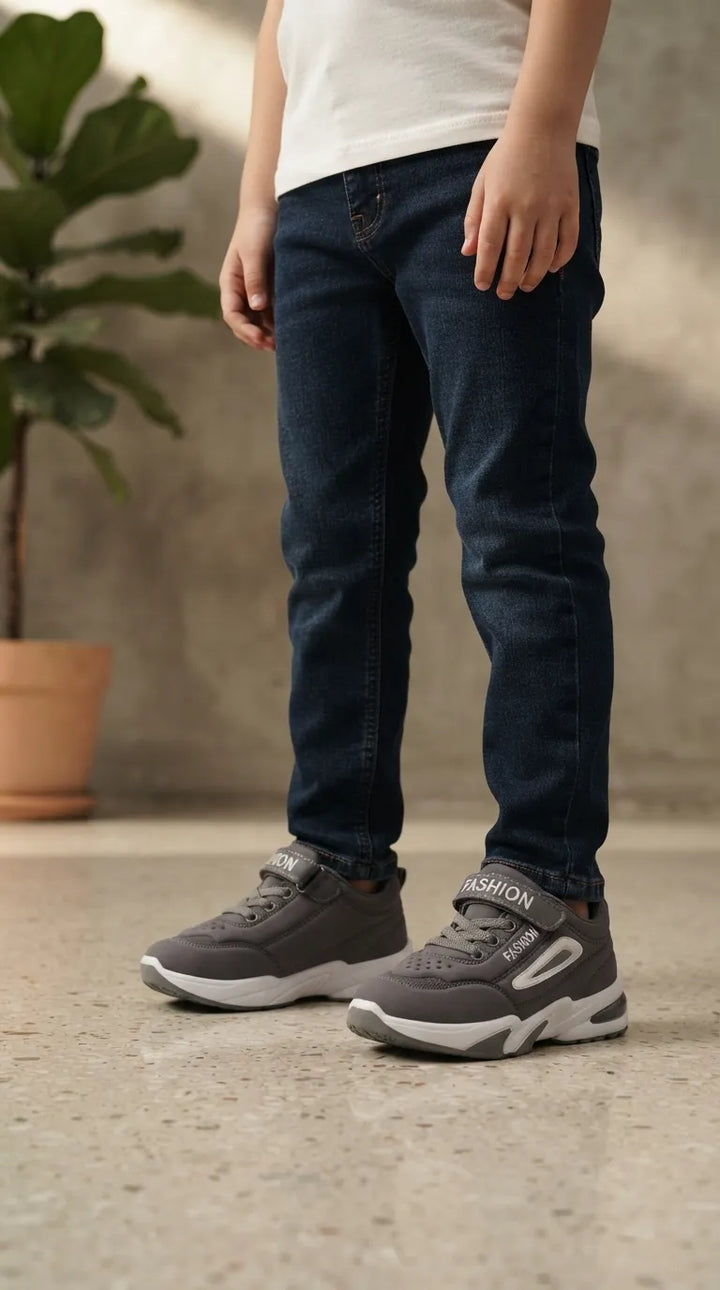 Boys Grey Casual Jogger KD8773