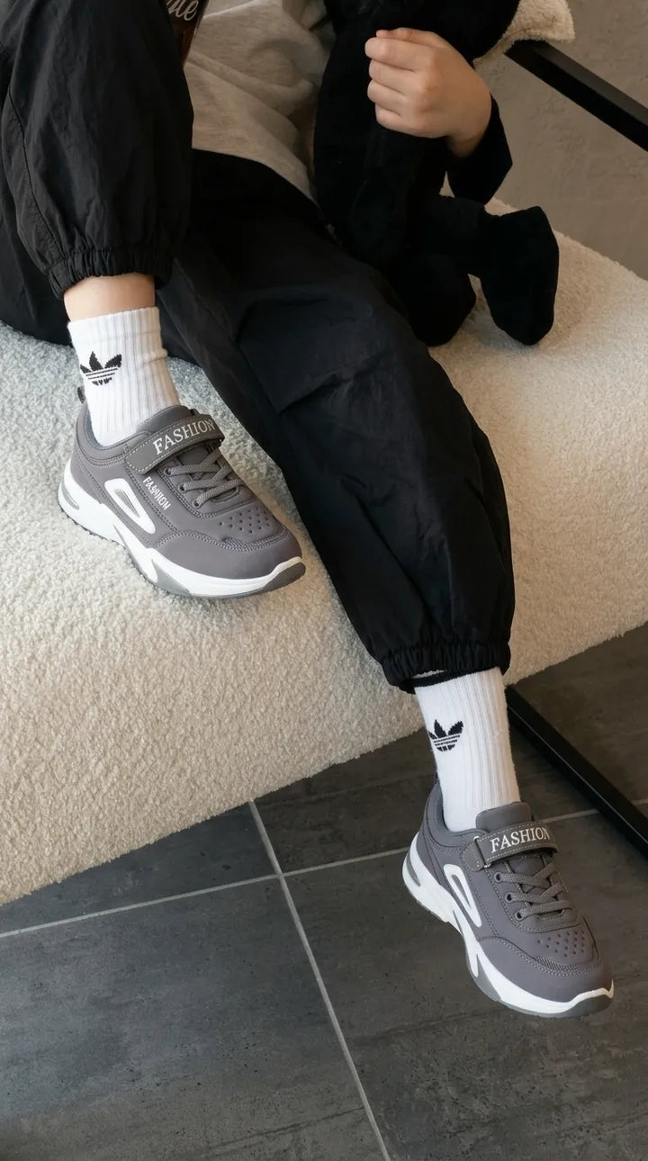 Boys Grey Casual Jogger KD8774