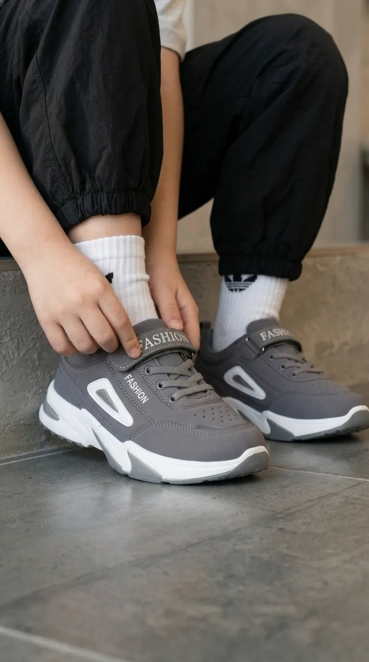 Boys Grey Casual Jogger KD8774