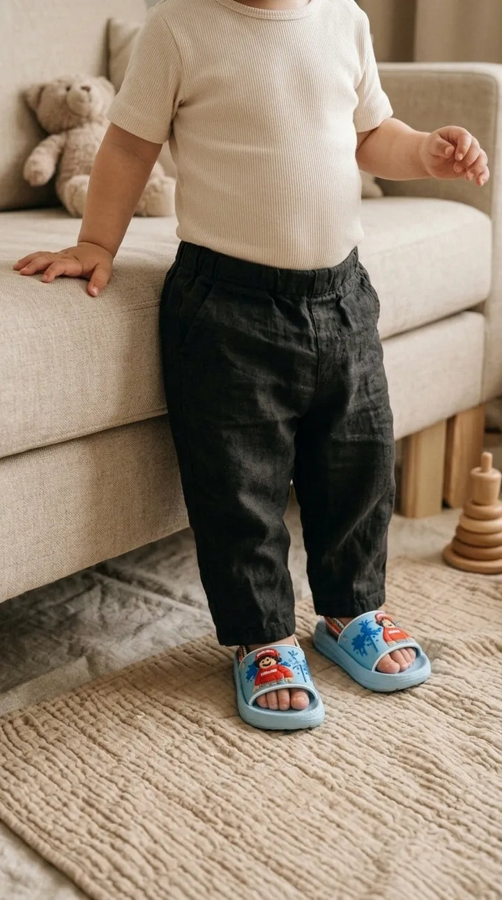 Boys Teal Blue Casual Flip Flop KD8776