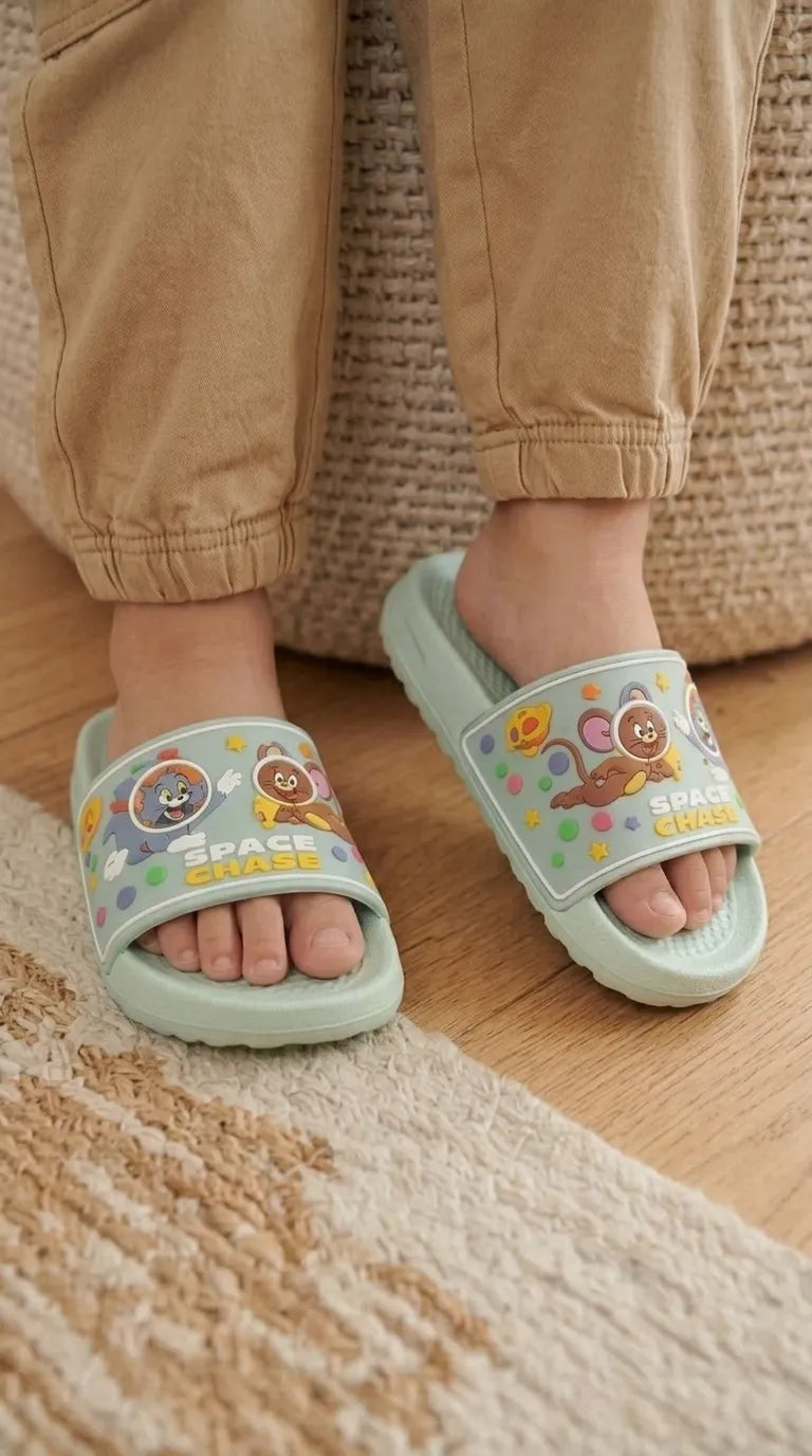 Boys Seagreen Casual Flip Flop KD8777
