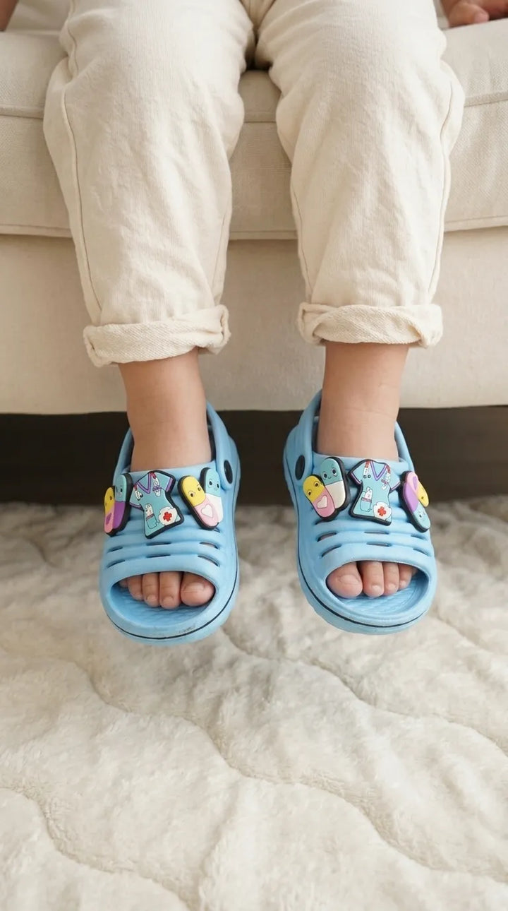 Boys Sky Blue Casual Flip Flop KD8778