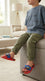 Boys Red Casual Flip Flop KD8788