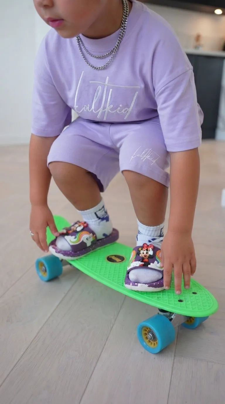 Boys Purple Casual Flip Flop KD8792