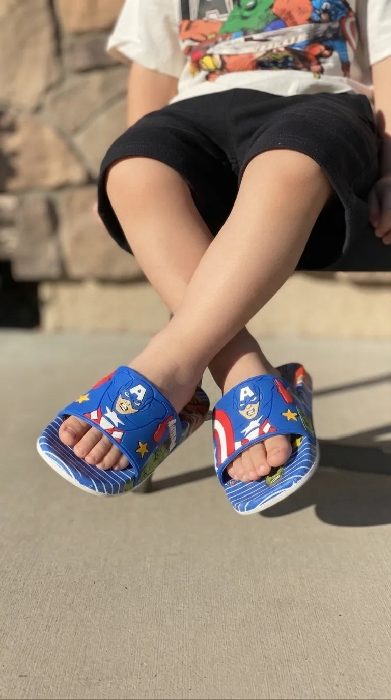 Boys Navy Casual Flip Flop KD8794