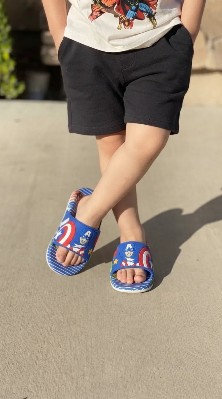 Boys Navy Casual Flip Flop KD8794