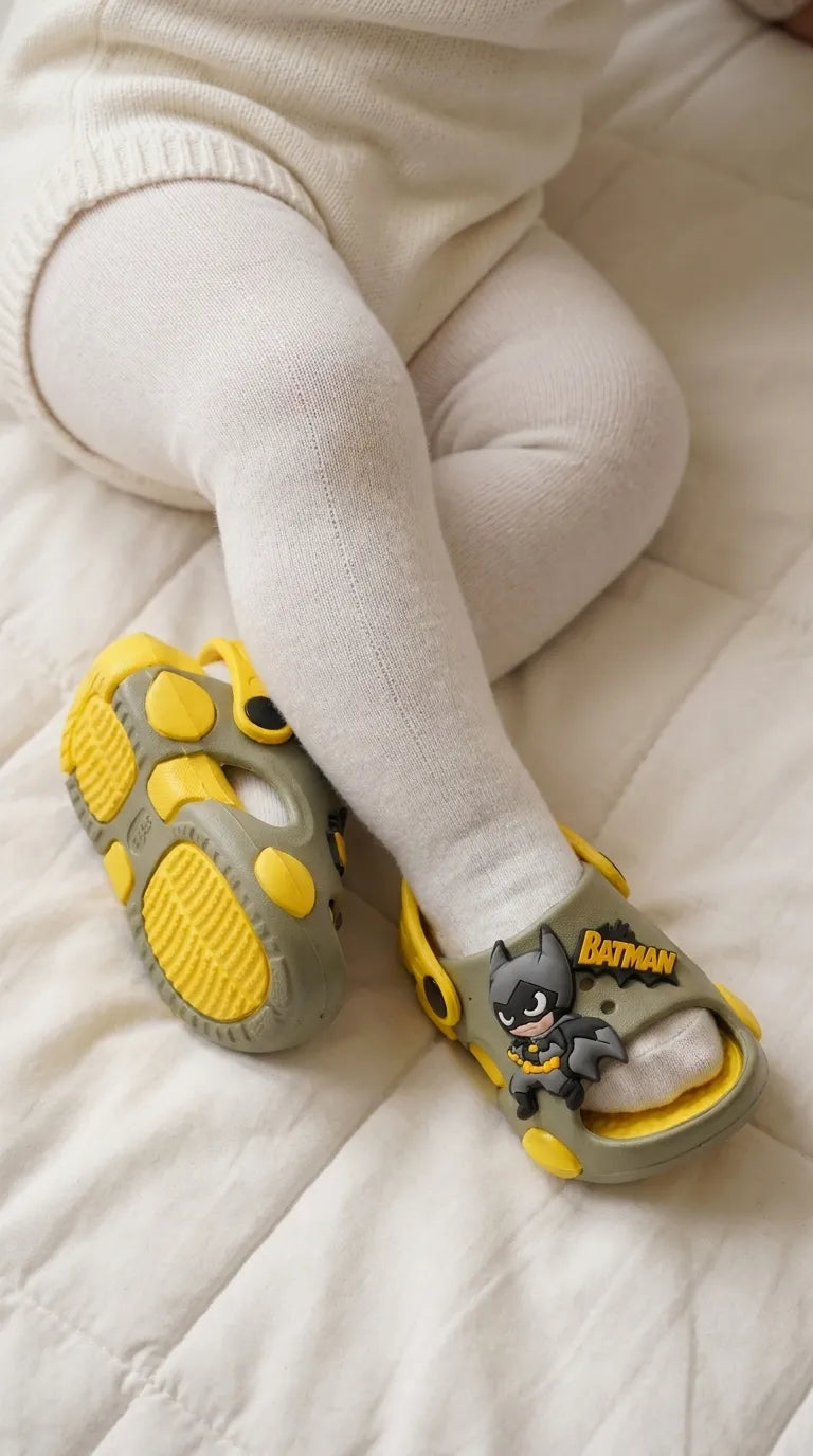 Boys Olive Casual Flip Flop KD8840