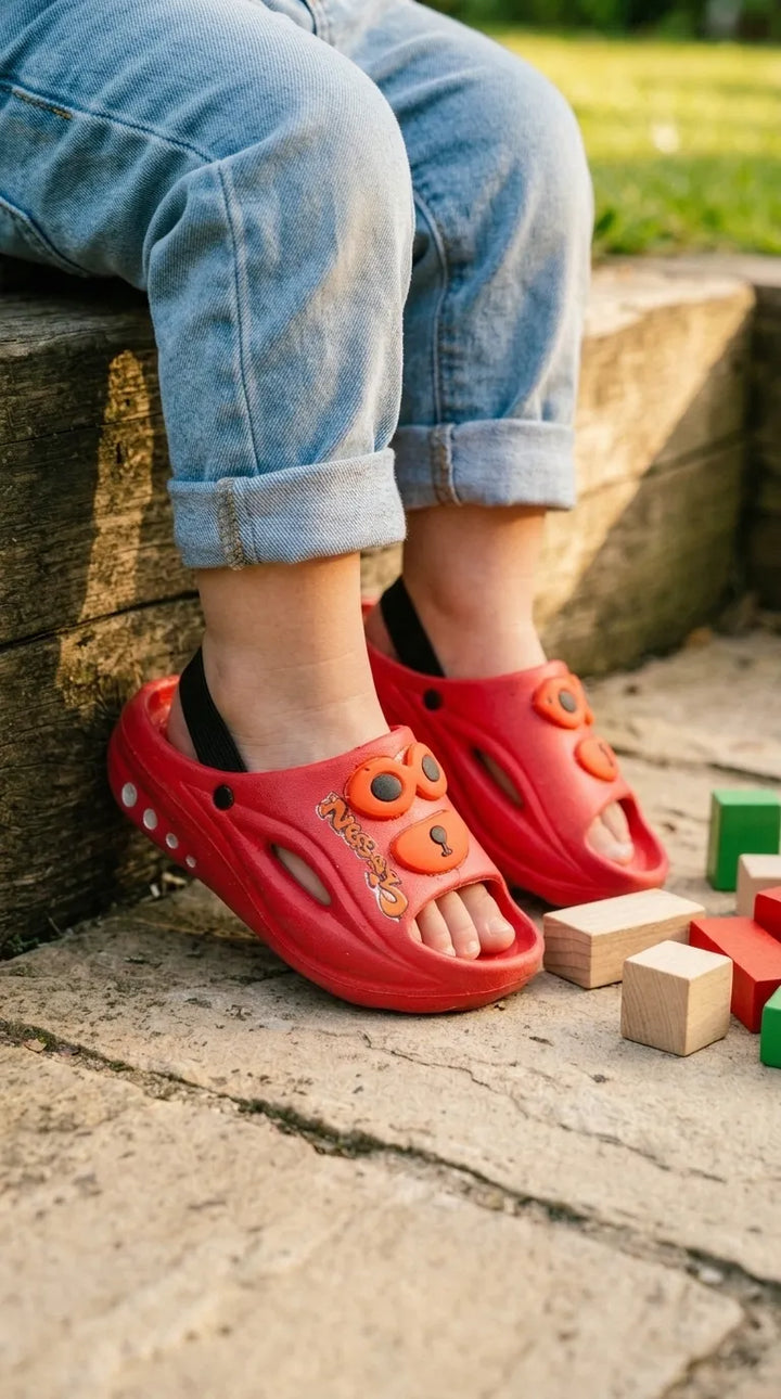 Boys Red Casual Flip Flop KD8853