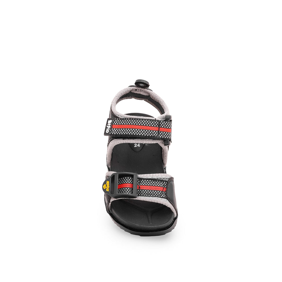 Boys Black Casual Sandal KD9511