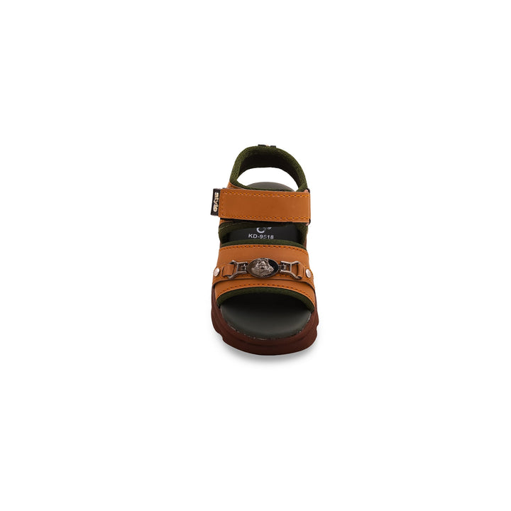 Boys Brown Formal Sandal KD9518