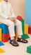 Boys Coffee Formal Sandal KD9569