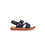 Boys Navy Formal Sandal KD9738